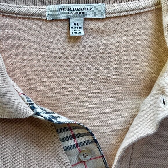 Burberry Cotton Piqué Polo XL - Picture 5 of 5